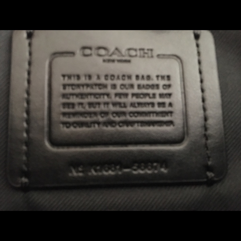 Authentic Coach Handbag - Picture 3 of 5